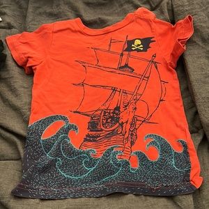 Mini Boden size 1 1/2 to 2 pirate T-shirt